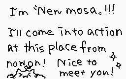 Drawn comment by new　mosa