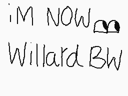 Drawn comment by willard bw