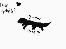 Drawn comment by snowdrop