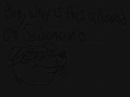 Drawn comment by imadog3837
