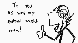 Drawn comment by Knight