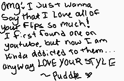 Drawn comment by ～Puddle