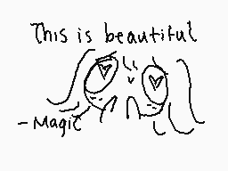 Drawn comment by Magic