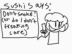 Drawn comment by Sushi