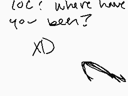 Drawn comment by X