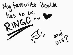 Drawn comment by PSBeatles♥