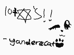 Drawn comment by YandereCat