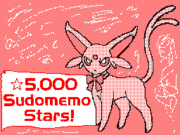 ⭐︎5,000 Sudomemo Stars!