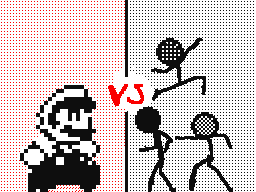 Mario Vs Stickman's (Animation fight)