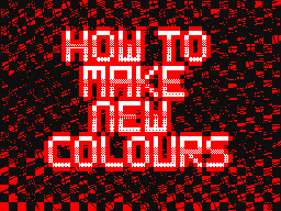 How To Make New Colours/Colors