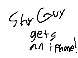 Shy Guy gets an iPhone X