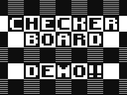 Checkerboard Demo