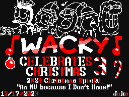 Wacky Celebrates Christmas 3