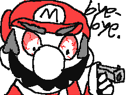 Mario Shoots Linguine!