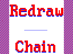 Redraw chain