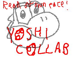 Yoshi Drawing Collaboration