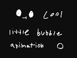 cool bubble animation