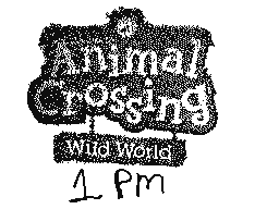 Animal Crossing: Wild World 1pm