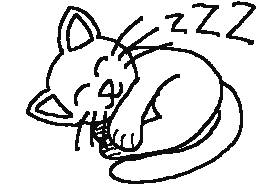 Sleeping Kitty :3