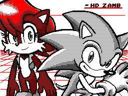 Sonic and Sally Speed art
