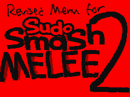 Sudo Smash Melee Revised Menu Design