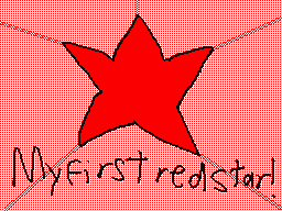 My First Red Star!