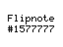 This is Flipnote #1577777.