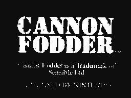 cannon fodder