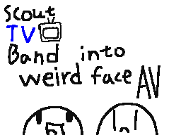 Band into weird face