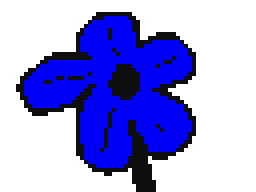 pixel flower
