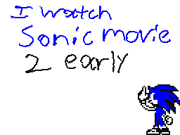 I watched Sonic Moive 2 yesterday
