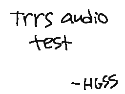 TRRS test 1