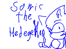 How to draw Sonic The Hedgehog