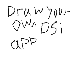 Draw Your Own DSi App