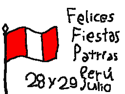 Felices fiestas patrias Peru!