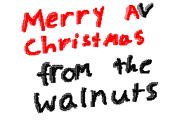 a walnut Christmas