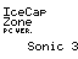 IceCap Zone (Sonic 3 PC Ver.)