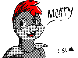 more like monty drawn from memory