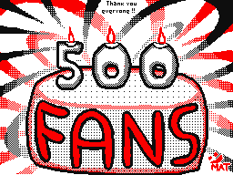 500 fans !