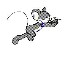 Run blue mouse! Run!