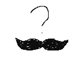 Moustache man