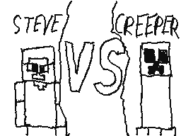 Minecraft CREEPER VS STEVE