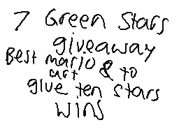 Green Stars Giveaway Again!