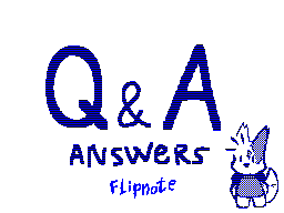 Q&A Answer flipnote