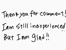 Drawn comment by かわ