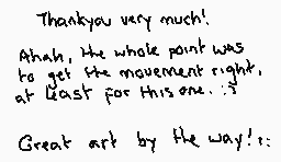 Drawn comment by rakugaki