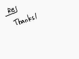 Drawn comment by 0313nozomi
"Re! Thanks!"