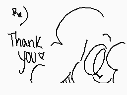Drawn comment by •Baph•
"Re) Thank you"