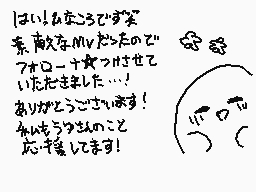 Ritad kommentar från ひなころ(みけもち)