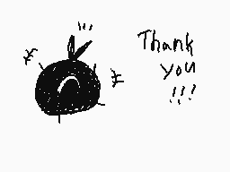 Drawn comment by なすび
"Thank you!!!"